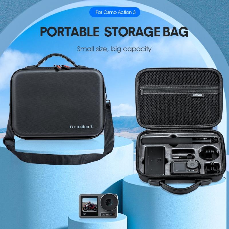 Dji Action 3 Camera Storage Bag With Accessories-1915196699270320128