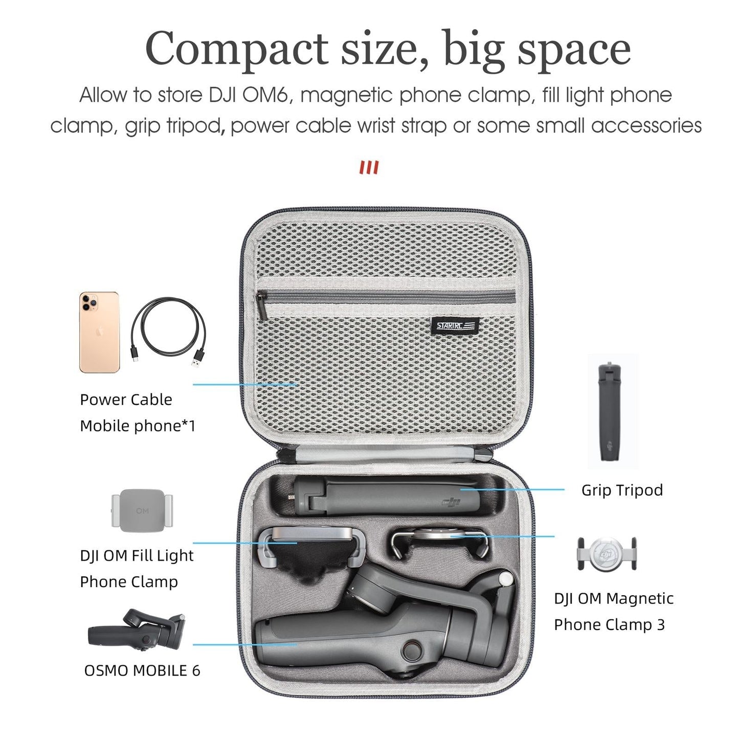 Waterproof Shockproof Portable Case For Dji Mobile 6-1915196543816830979
