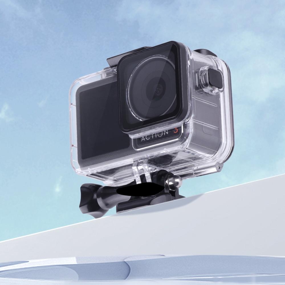 Waterproof Diving Case For Dji Action With Touch Screen - 5M Depth-1915196604156088321