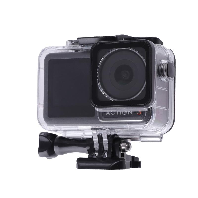 Waterproof Diving Case For Dji Action With Touch Screen - 5M Depth-1915196604156088327