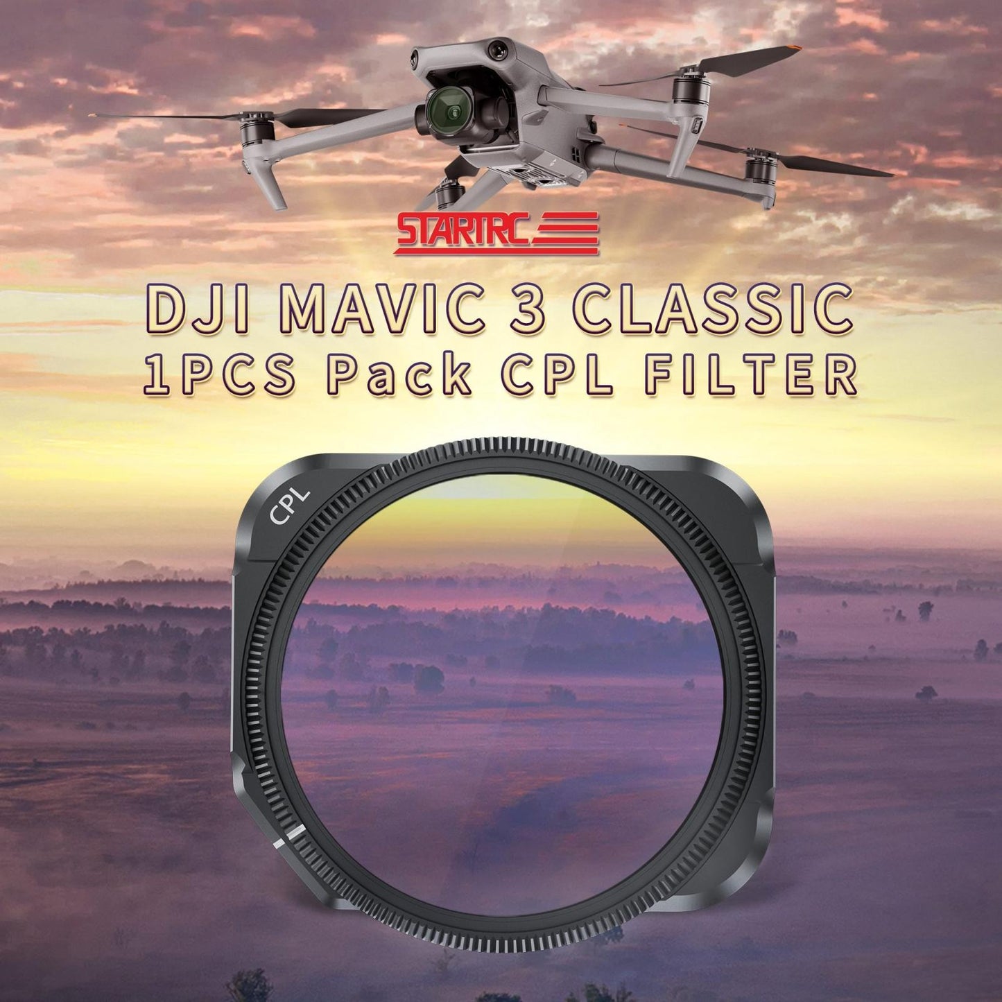 Classic Cpl Lens Filter For Dji Mavic 3-1915197223600263170