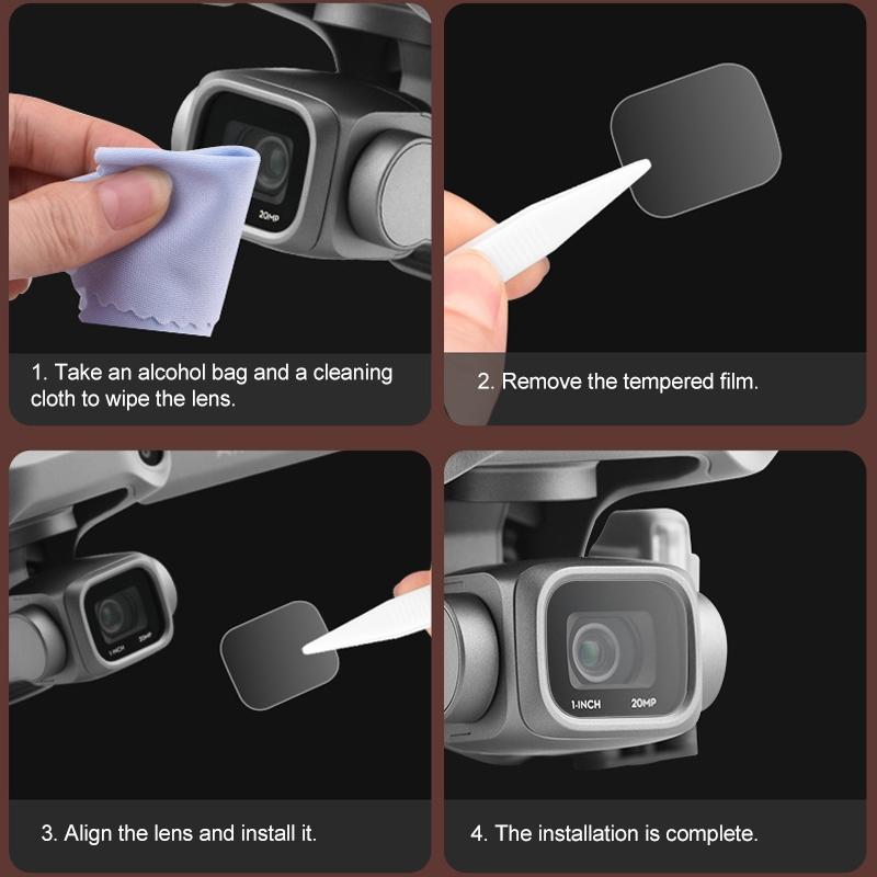 Tempered Glass Drone Lens Film - Explosion Proof-1915197506258604037