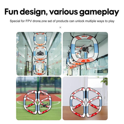 5-In-1 Drone Obstacle Course With Gate And Gantry-1915197095380389890