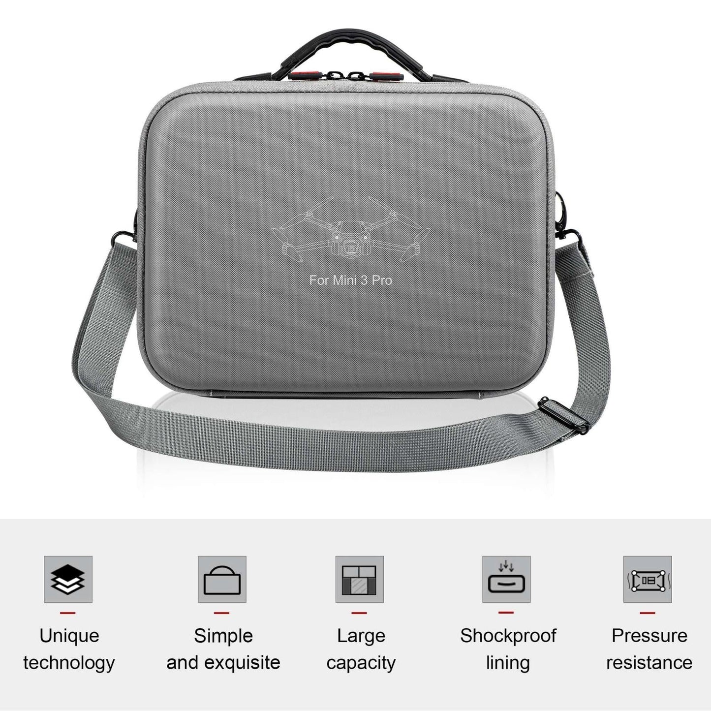 Waterproof Shoulder Bag For DJI Mini 3 Pro Storage-1964932152567140356