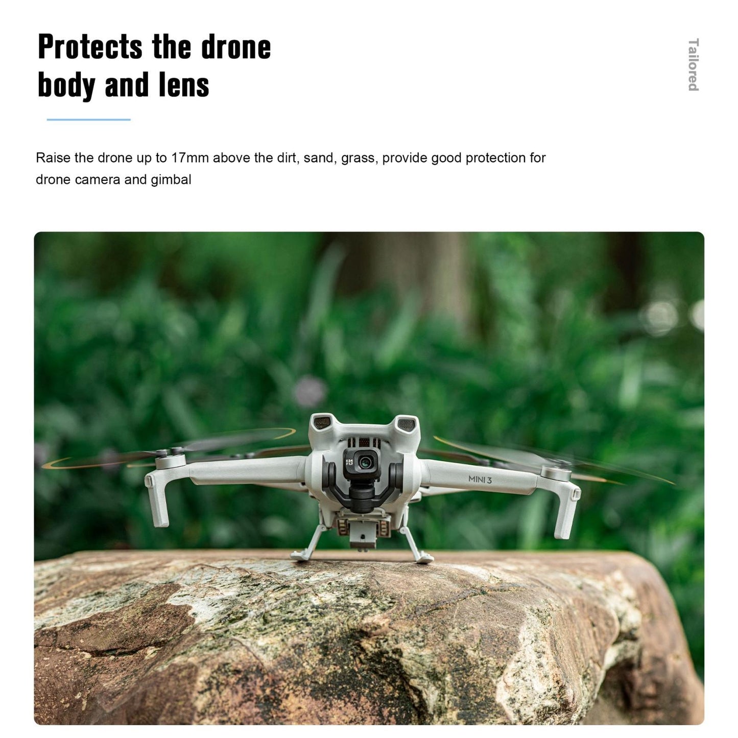 Foldable Landing Gear For Dji Mini 3 - Anti-Fall & Heightened-1964932151904440324
