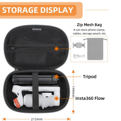 Compact Storage Bag For Insta360 Flow Zhiyun And Feiyu-1915196557465096197