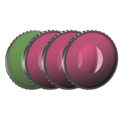 4-In-1 Lens Filter Set For Dji Action 4 - Nd8 Nd16 Nd32 Cpl-1915198417555034113