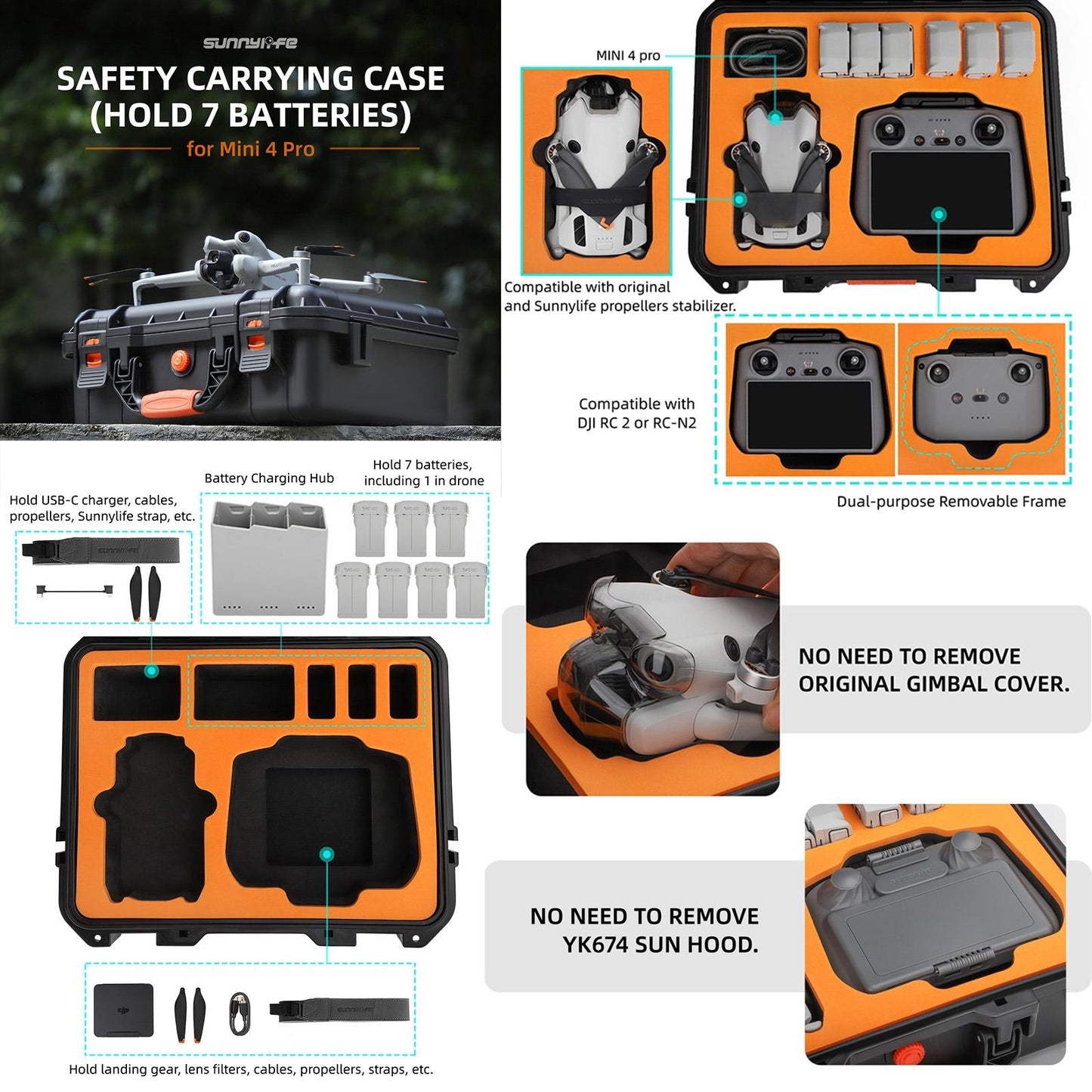 Waterproof Hard Travel Case For Safe Carrying-1915196768136597506