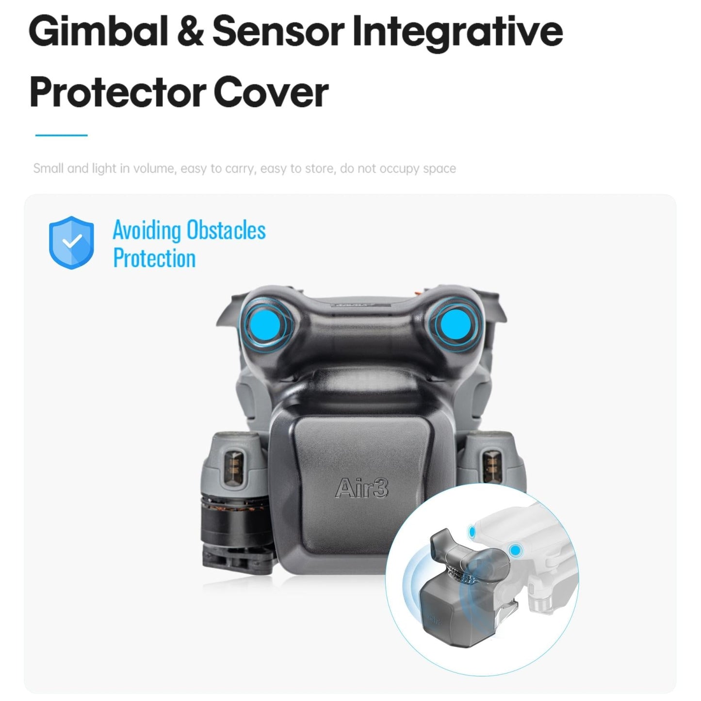 Protective Cover For Dji Air 3 Gimbal-1915196561130917893