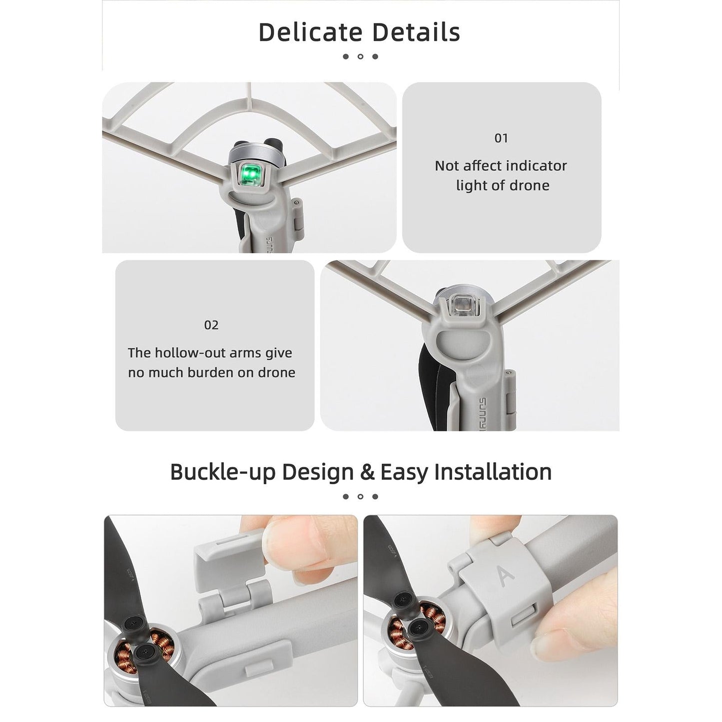 Drone Propeller Guard For Anti-Collision Protection-1915196550670323718