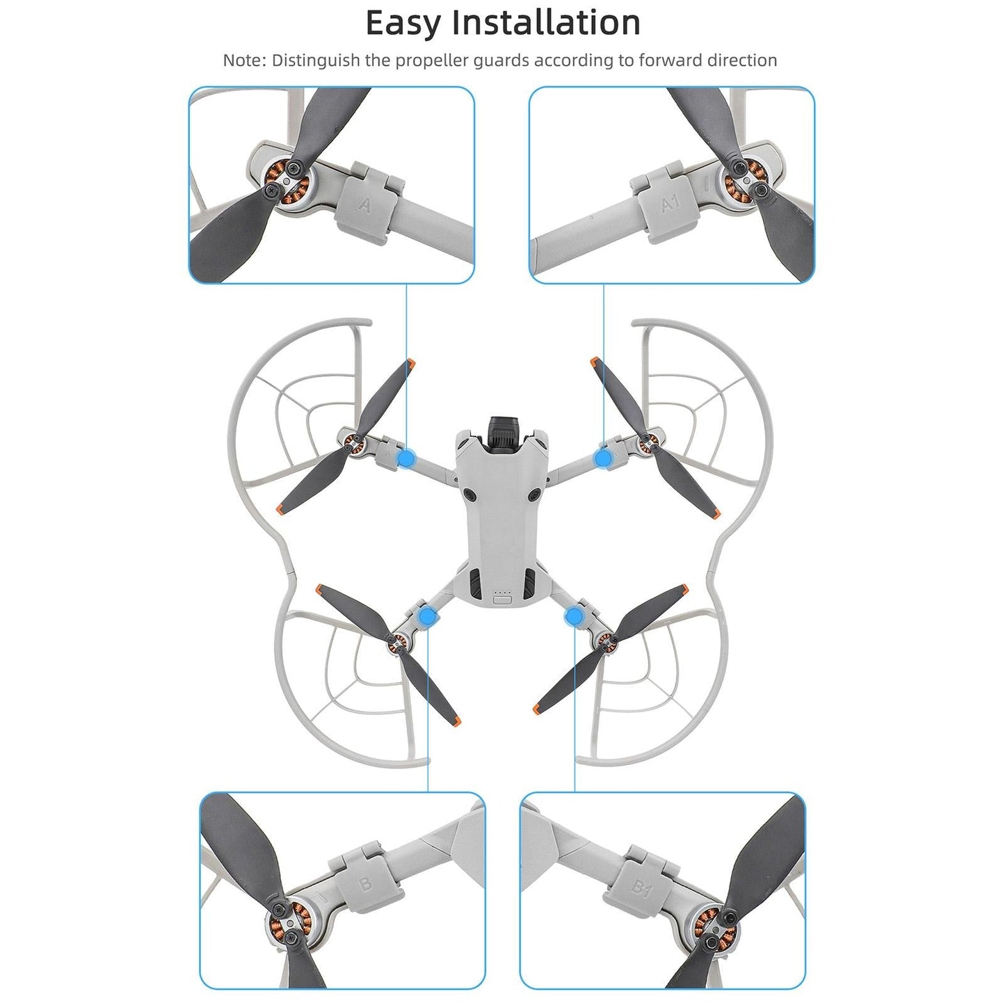 Drone Propeller Guard For Anti-Collision Protection-1915196550670323719