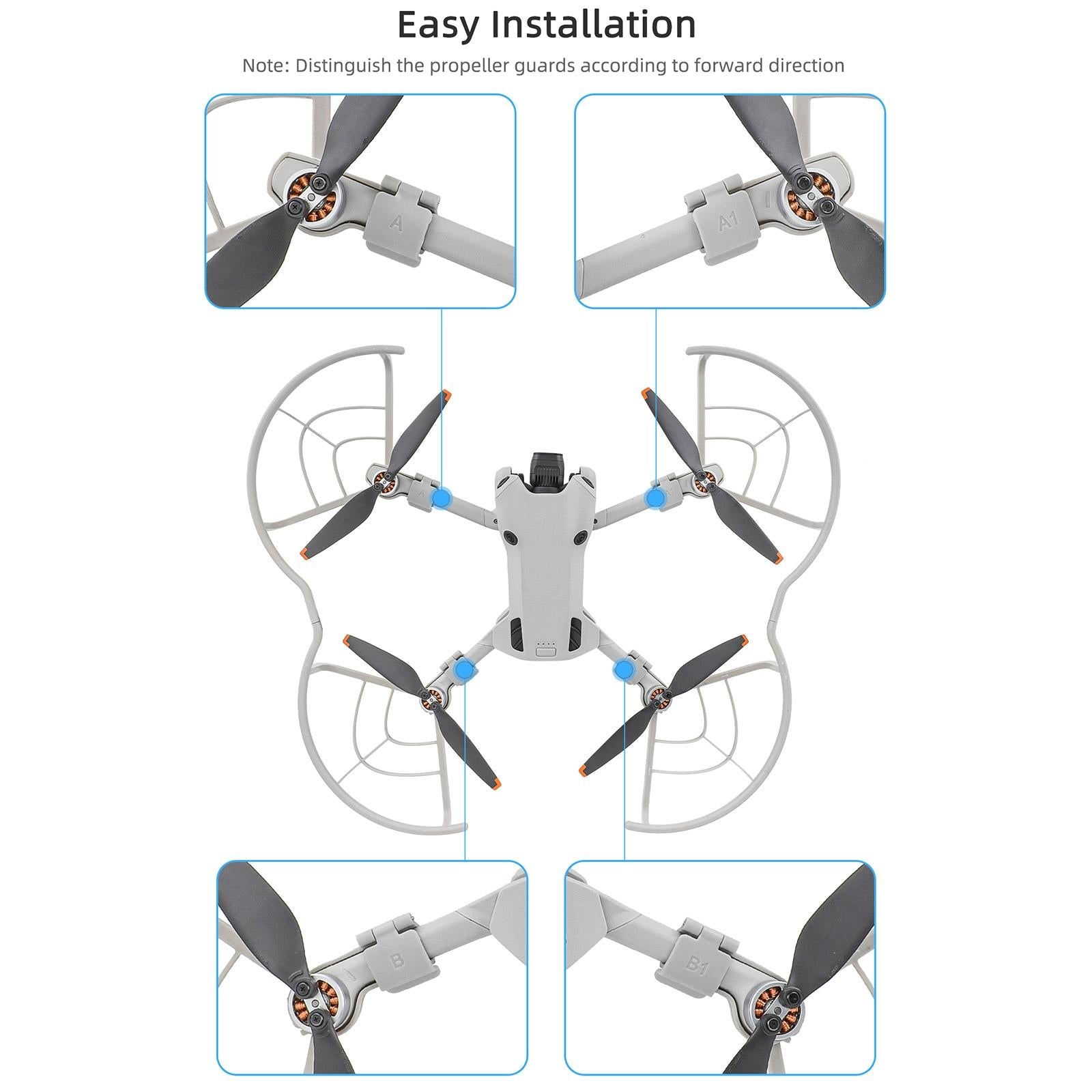 Drone Propeller Guard For Anti-Collision Protection-1915196550670323719