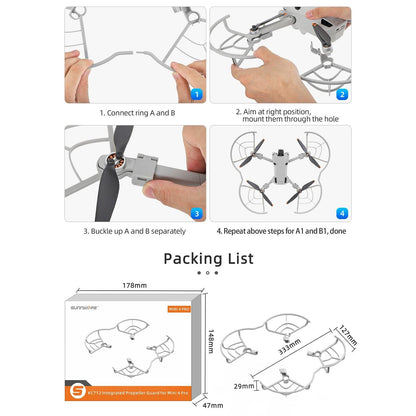 Drone Propeller Guard For Anti-Collision Protection-1915196550670323720