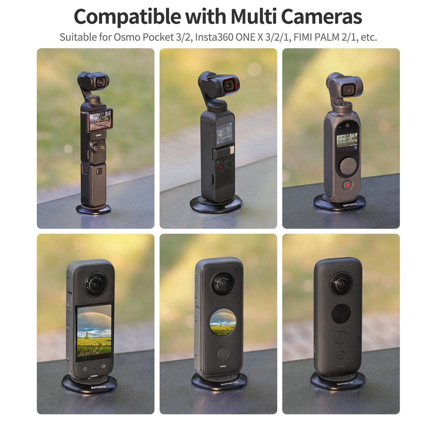 Metal Magnetic Base With 1 / 4 Adapter And Pivot Stand-1915196791079440387