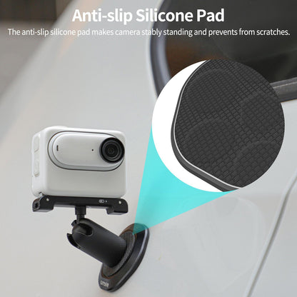 Metal Magnetic Base With 1 / 4 Adapter And Pivot Stand-1915196791079440392