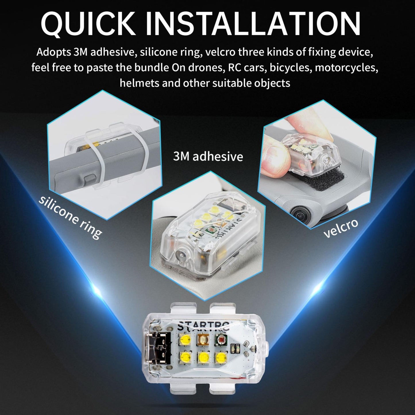 Night Alarm Led Drone Strobe Light-1969996472028106757