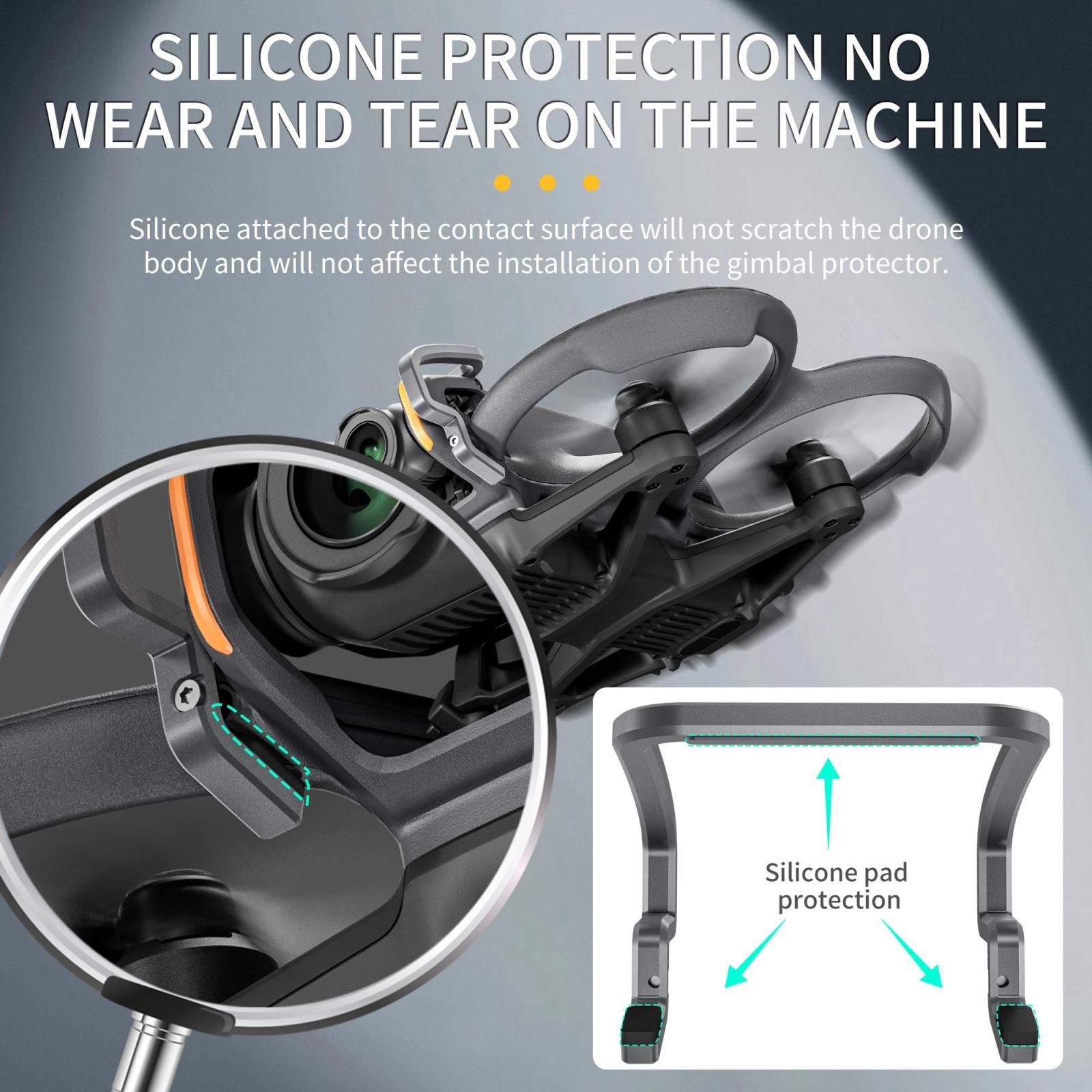 Aluminum Alloy Gimbal Bumper For Anti-Collision Protection-1922443412896878596