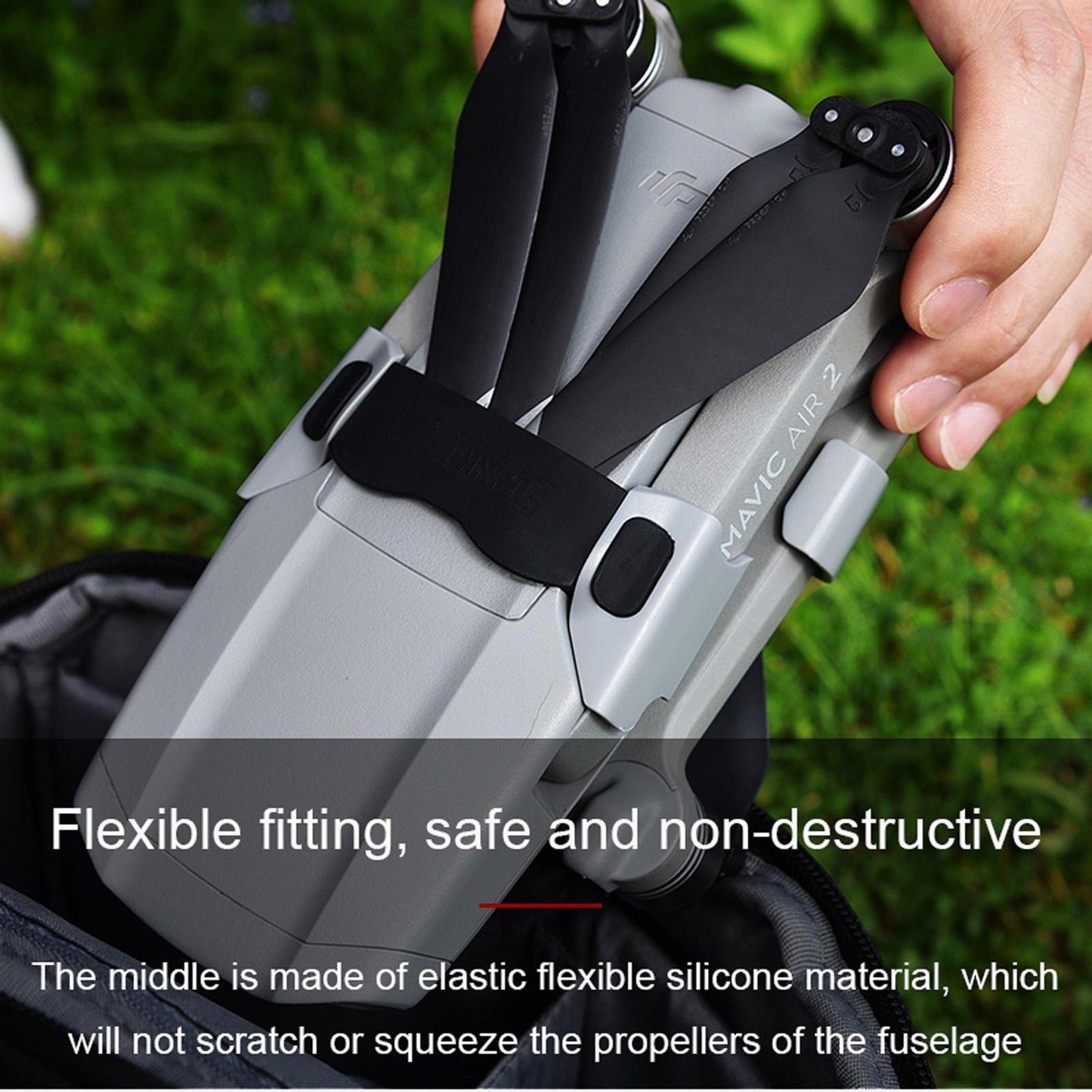Silicone Blade Holder For Dji Mavic Air 2 / 2S Propellers-1915196999318245382