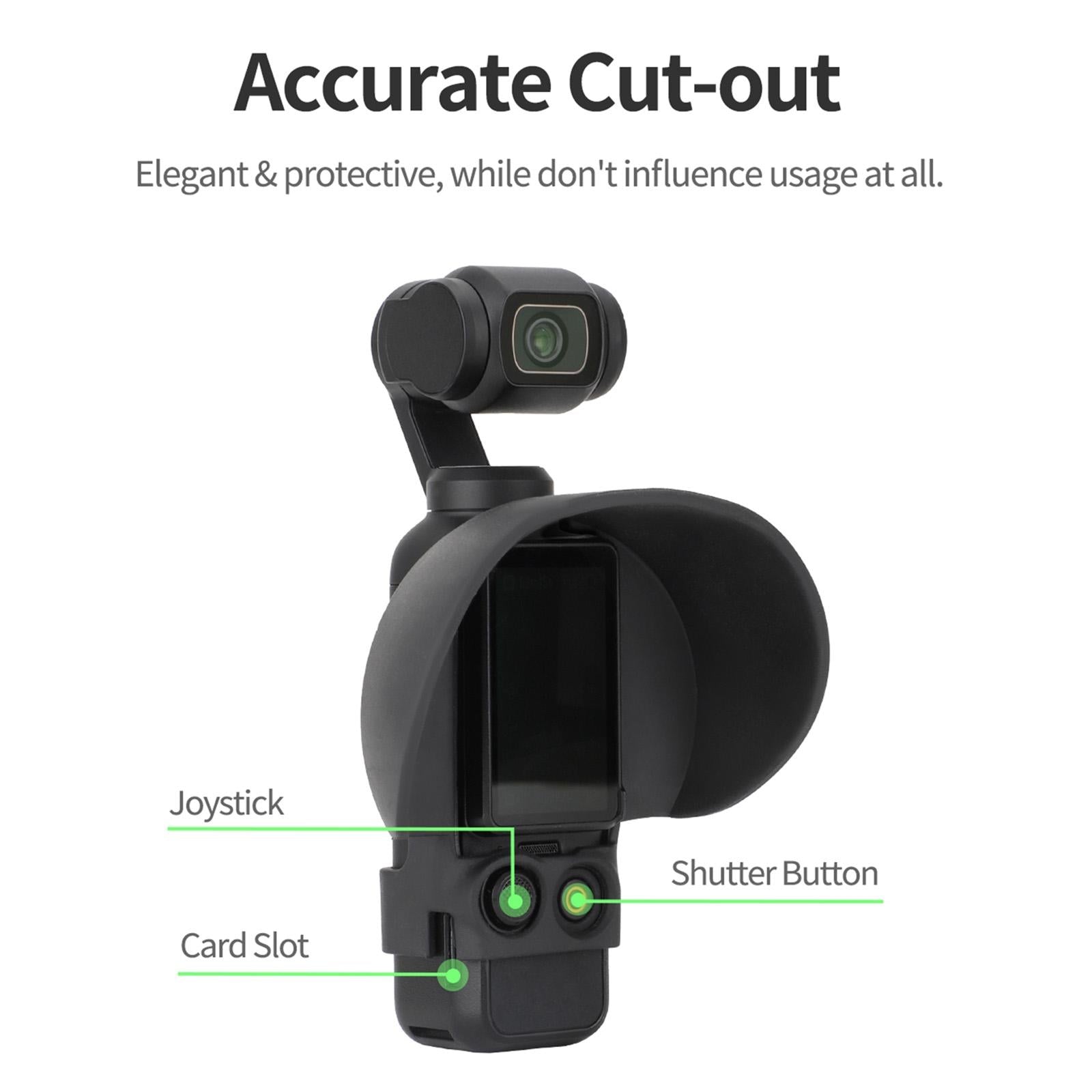 Protective Sunshade Hood For Dji Pocket 3 Screen-1915196738143129605