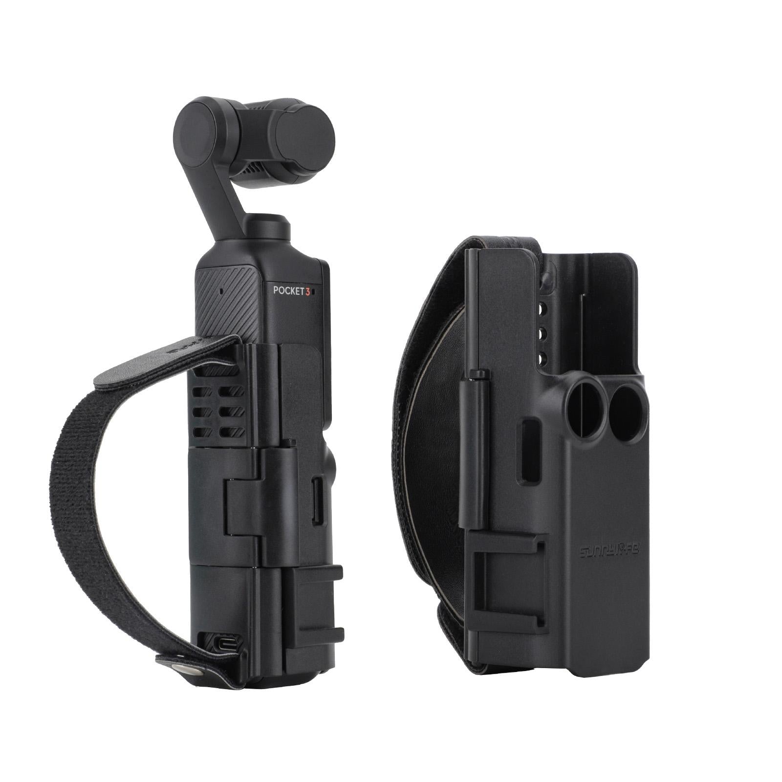 Protective Hand Band For Dji Pocket 3 With Cold Shoe Extension And Handle Cover-1915196800243994631