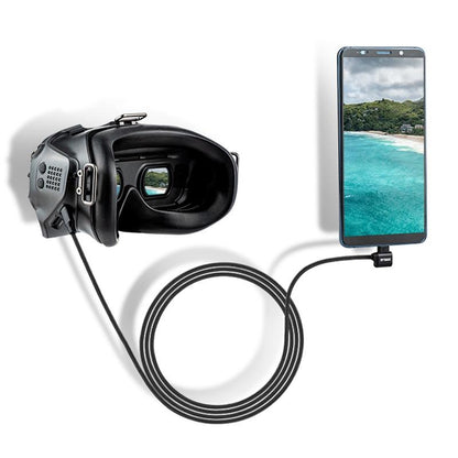 1.2M Dual Way Data Cable For Dji Fpv Goggles - Type C To Type C Elbow-1915196714998960133