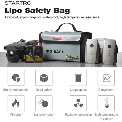 Flame Retardant Lithium Battery Storage Bag For Dji Mavic Mini-1964932252479655942