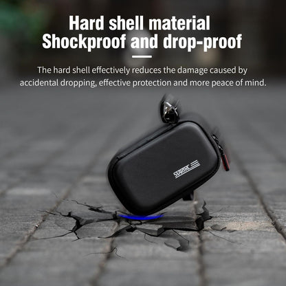 Portable Diamond Texture Carry Case With Carabiner And Strap-1915196676688187395