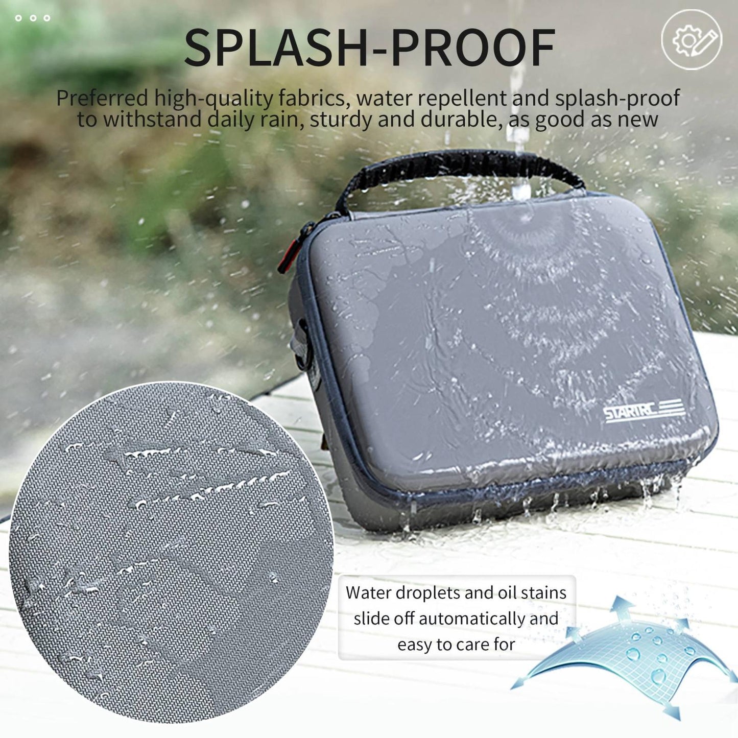 Compact Carrying Case For Dji Pocket 3 - Portable Pu Storage Box-1915196546387939331