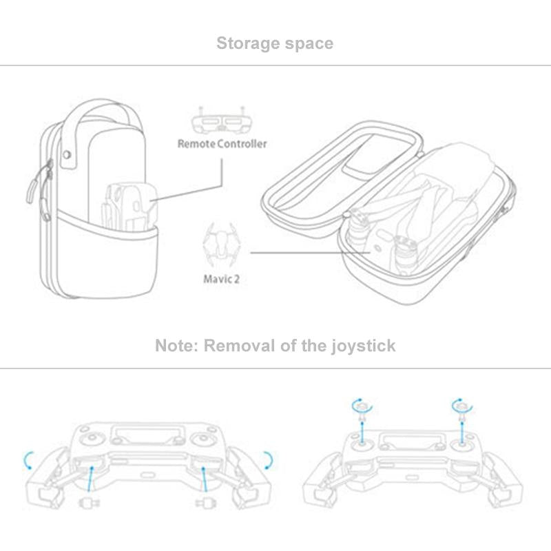 Compact Dji Mavic 2 Storage Bag - Portable-1915197871242743814