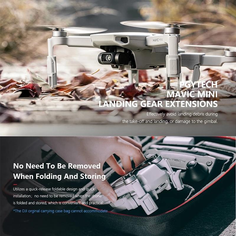 Portable Landing Gear Extensions For Dji Mavic Mini - Heightened-1915198362014060550