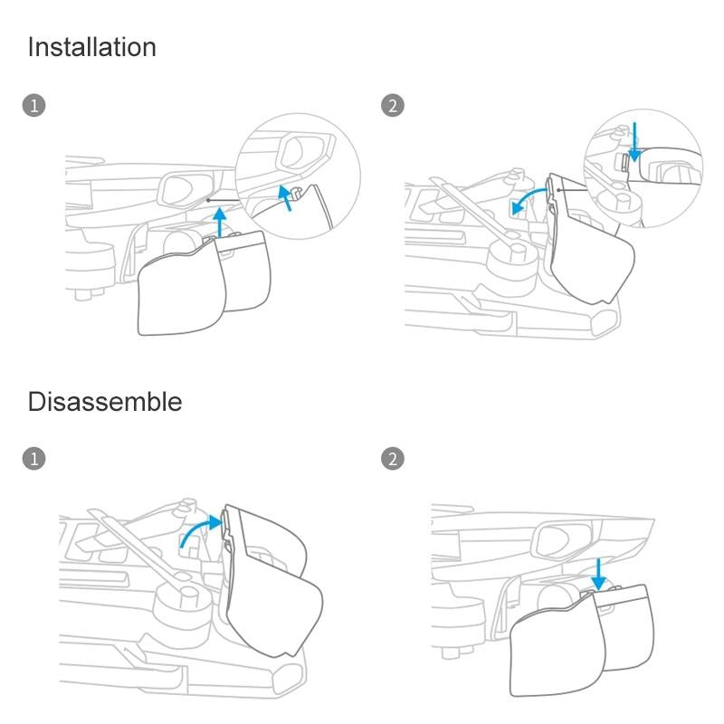 Sunshade Gimbal Cover For Dji Mavic Mini Drone - Camera Lens Protection-1915197054259433476