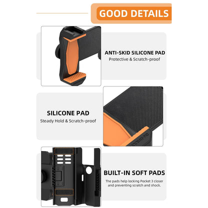 Universal Dual Phone Clamp For Dji Pocket 3-1915196762348457990