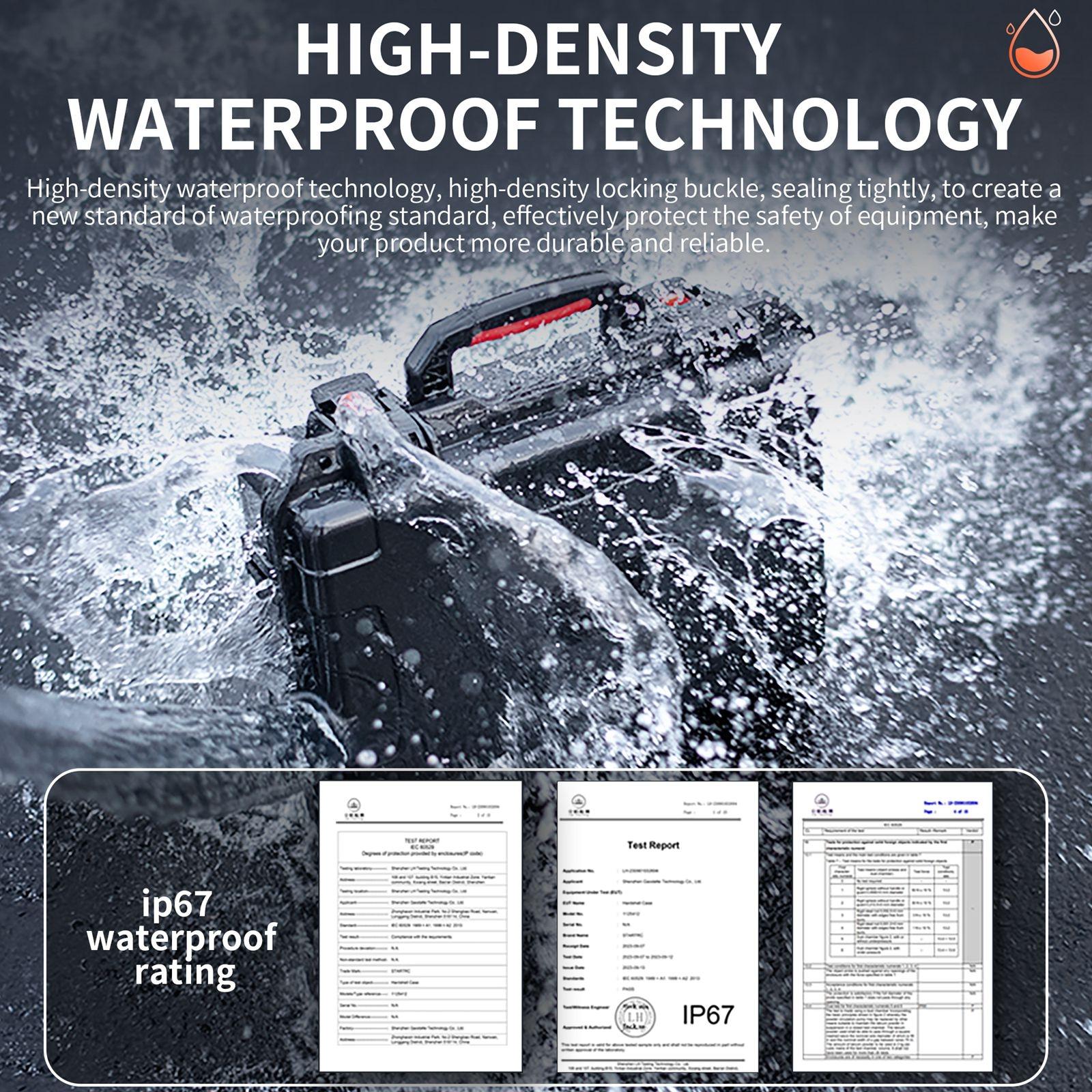 Waterproof Shockproof M2 Suitcase Box - Abs Material-1915196719671414787