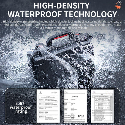 Waterproof Shockproof M2 Suitcase Box - Abs Material-1915196719671414787