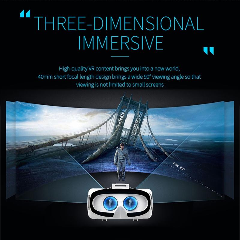 Virtual Reality Headset For 4.7-6.1 Smartphones - 3D Glasses-1915196634862587907