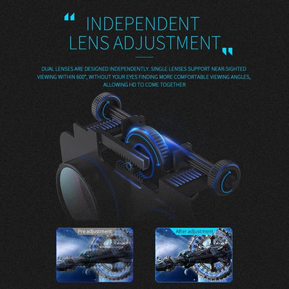 Virtual Reality Headset For 4.7-6.1 Smartphones - 3D Glasses-1915196634862587909