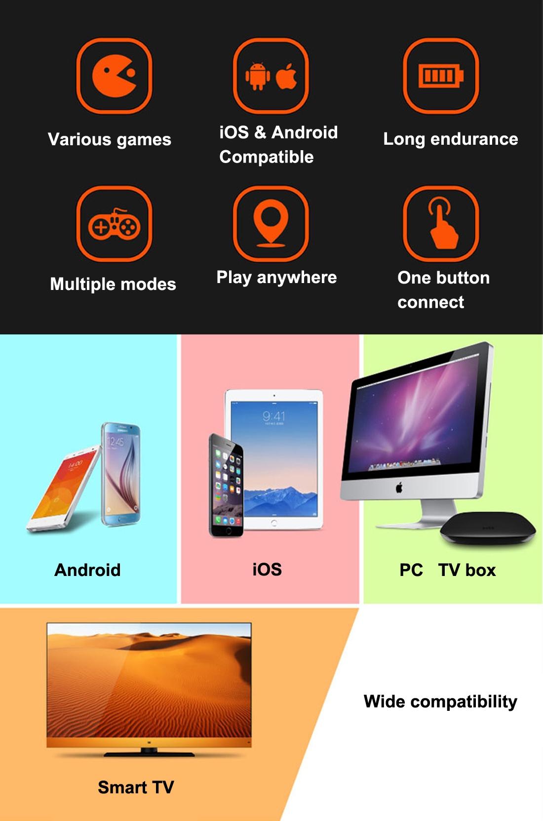 Bluetooth Gamepad Controller - Wireless-1915196747697754117