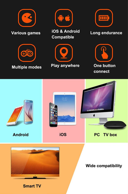 Bluetooth Gamepad Controller - Wireless-1915196747697754117