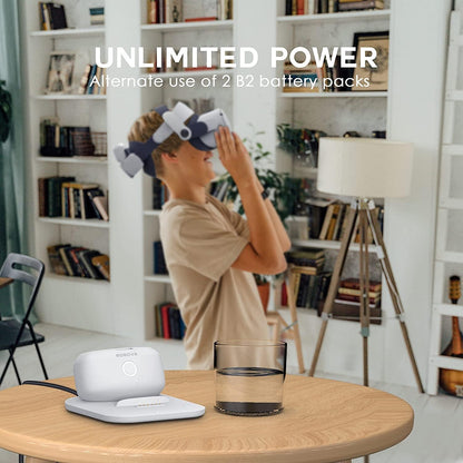 Elite Strap Dual Battery Magnetic Dock For Oculus Quest 2 Charging-1915197155501543431