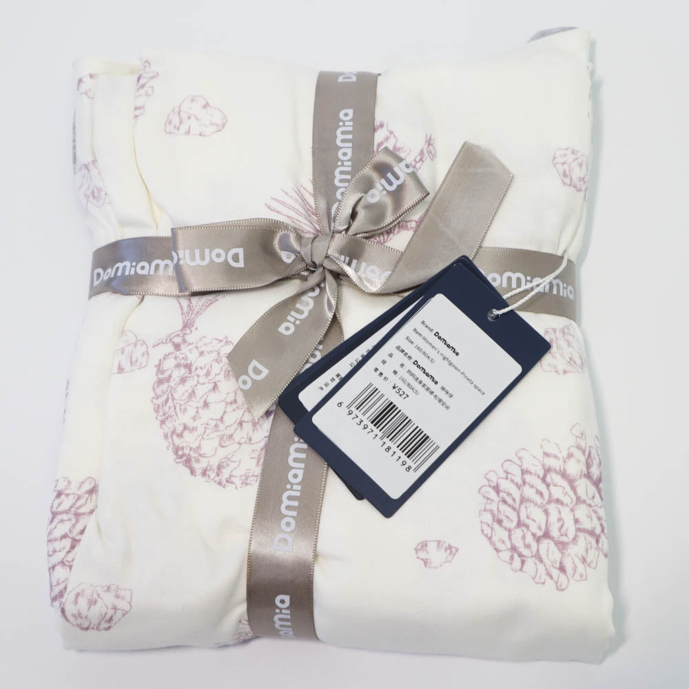 Domia Kids Bamboo Fiber Cotton Short Sleeve Pajama Set Pinecone Space 100-1973194164426379265