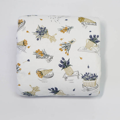 Domia Cotton Knit Winter Blanket 2.5Tog Blossom-1973194164749340672