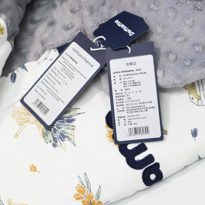 Domia Cotton Knit Winter Blanket 2.5Tog Blossom-1973194164749340674