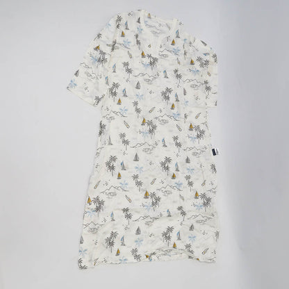 Domia Bamboo Loungeware Dress Adult Coconut Holiday Xs-1973194170038358017