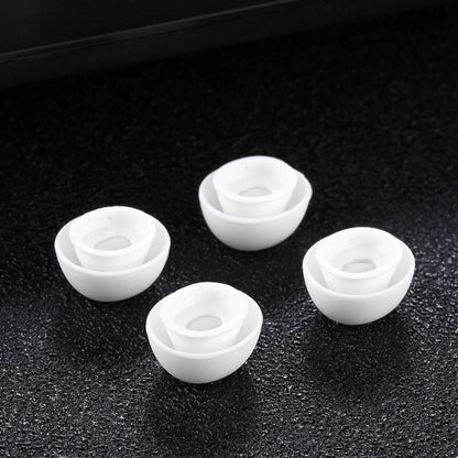 Soft Silicone Ear Caps For Airpods - 2 Pairs With Net-1915198116244623362