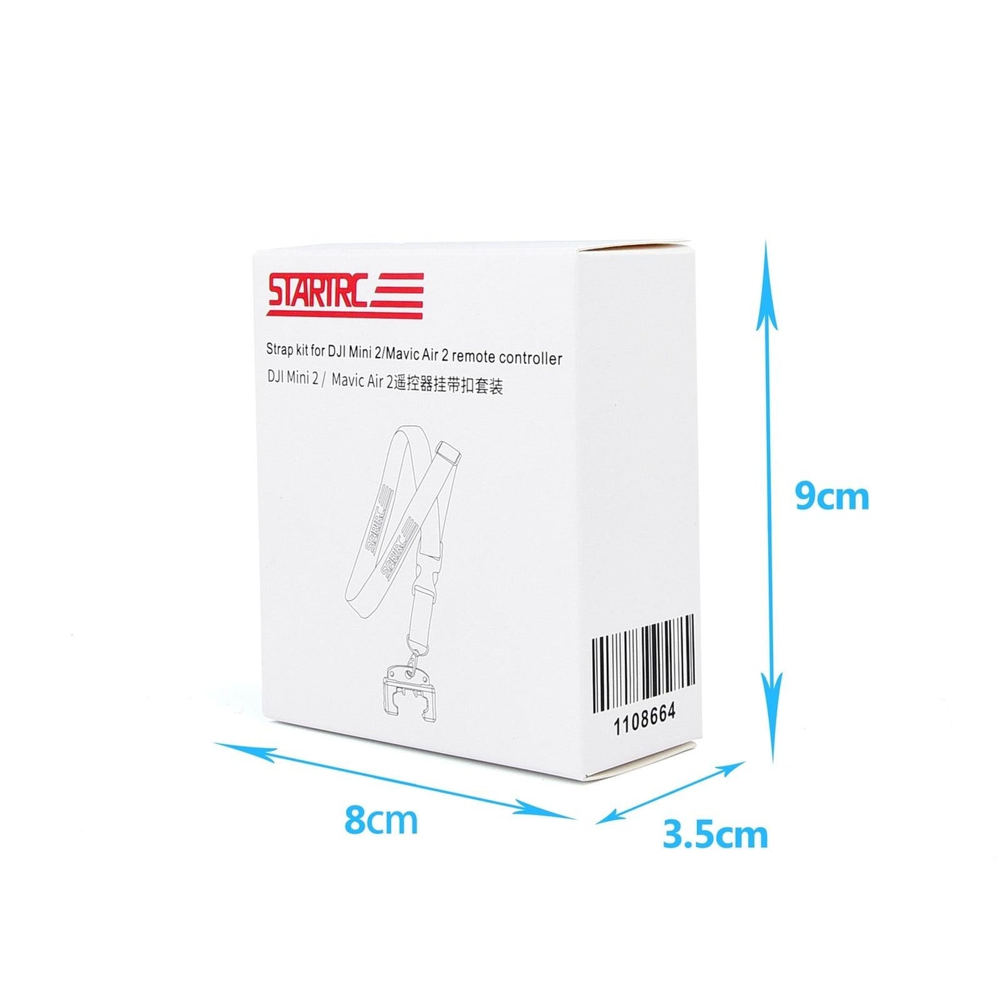 Anti-Lost Neck Strap For Dji Mavic Air / Mini 2 With Remote Control Lanyard-1915196937708113925