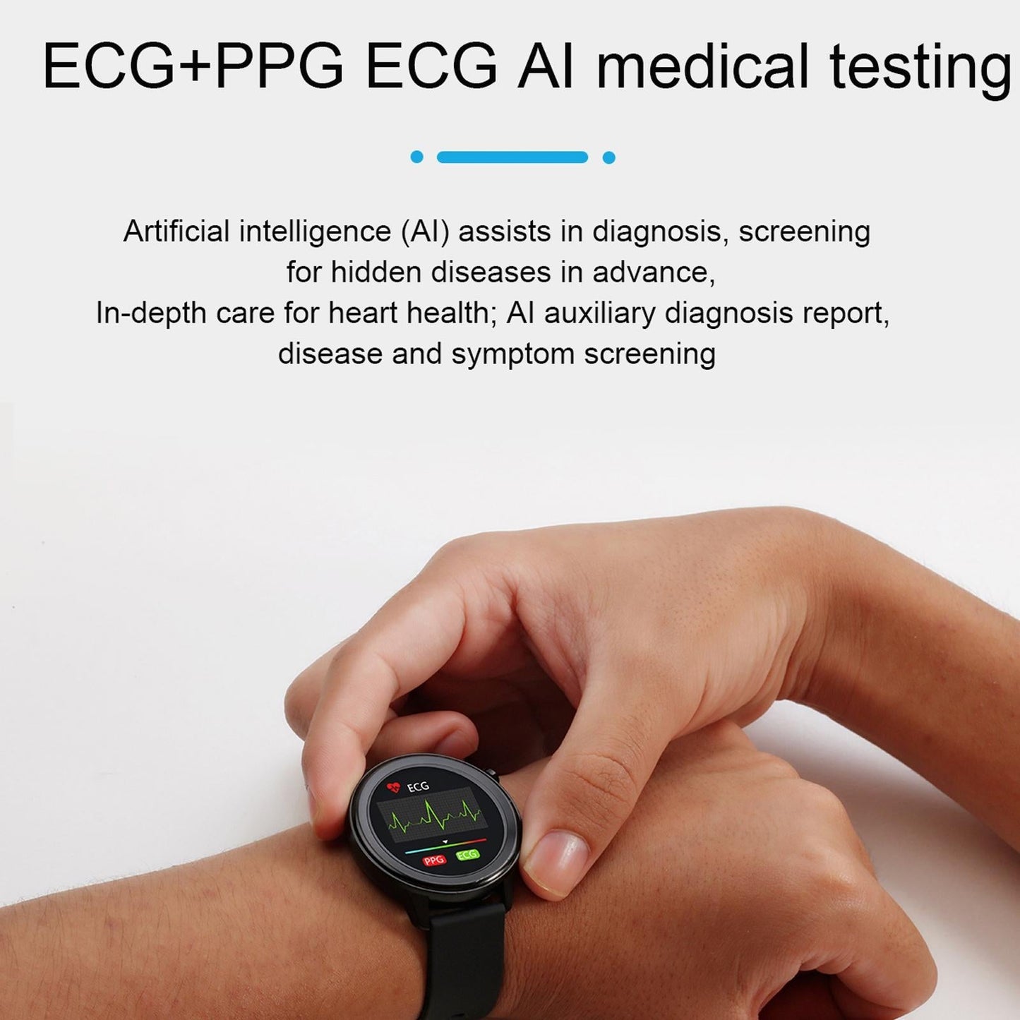 Waterproof Smart Bracelet With Health Monitoring And Metal Strap - Tft Screen-1915196872289554434