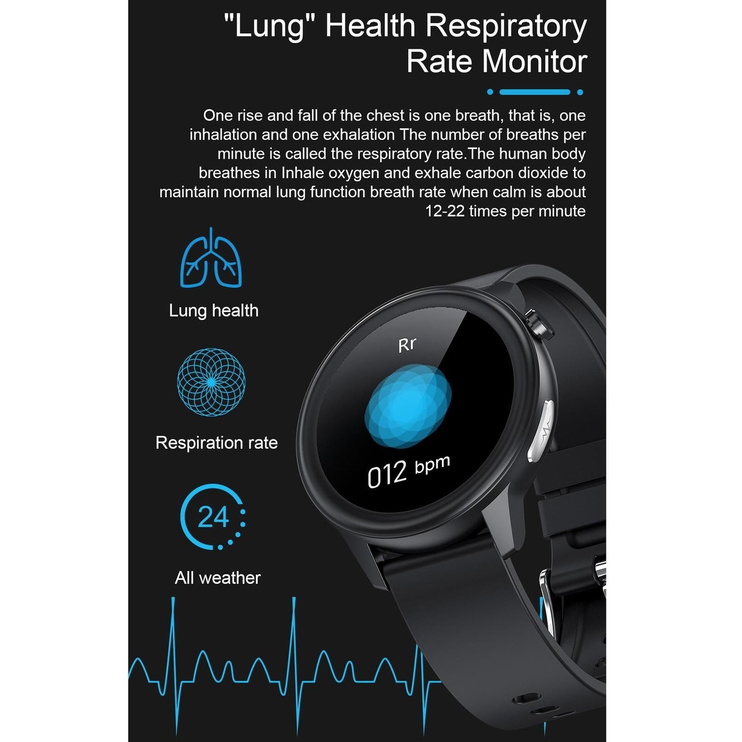 Waterproof Smart Bracelet With Health Monitoring And Metal Strap - Tft Screen-1915196872289554436