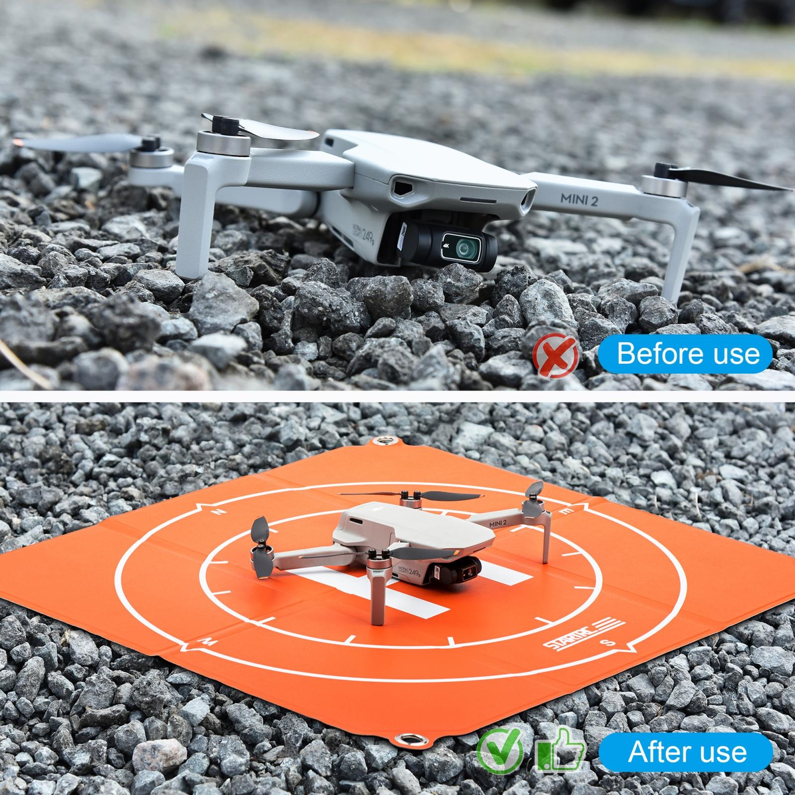 Universal Foldable Landing Pad For Drones - Portable Square Design-1915196875175235589