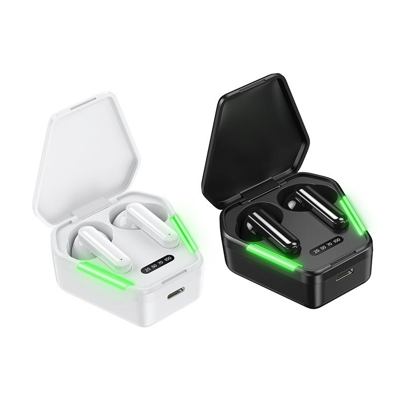 Wireless Gaming Earbuds - True Stereo Bluetooth 5.0 White-1915196843466297345