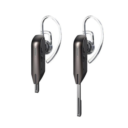 Wireless Metal Bluetooth Earphone With Noise Reduction - Black-1915196831063740417